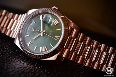 rolex presidential 60th anniversary|Rolex day date 40 everose gold.